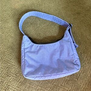 Baggu Mini Nylon Shoulder Bag in Bluebell (Periwinkle)
